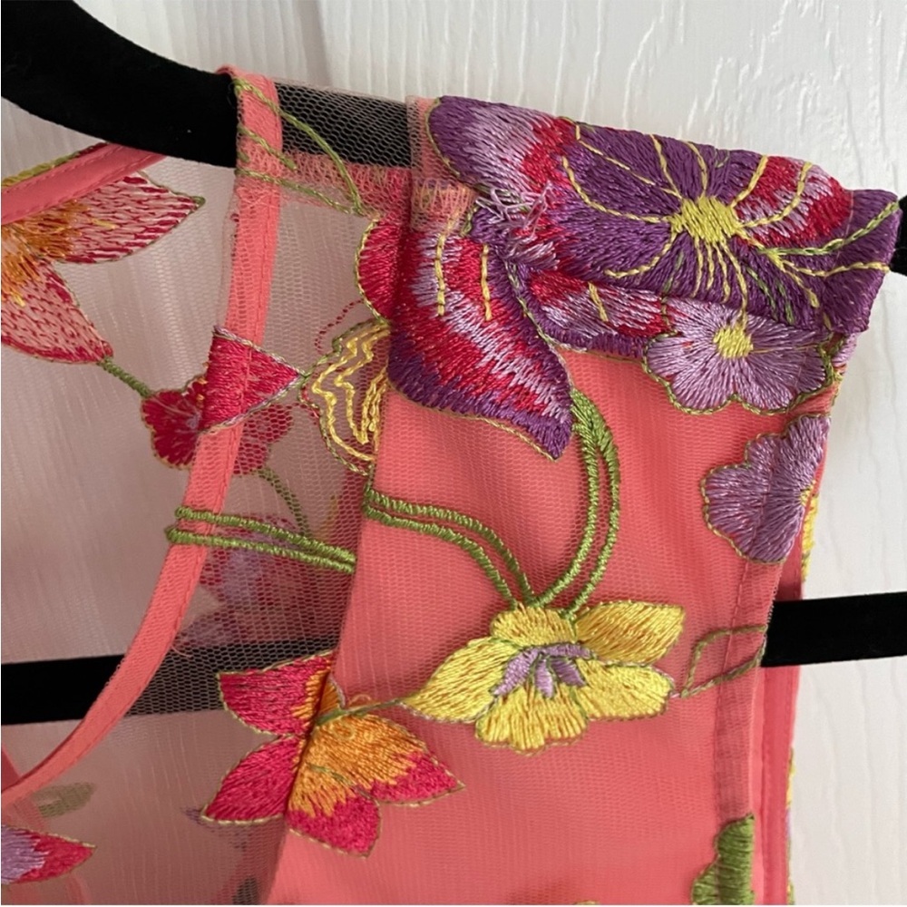 Trina Turk Floral Dress 6 - Picture 2 of 5